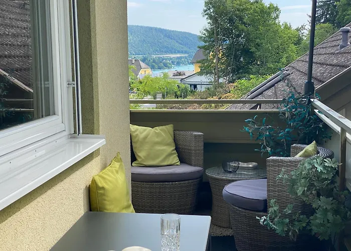 Efeunest - Stilvolles Mit Balkon Velden am Wörthersee